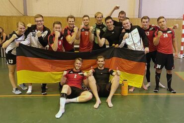 Große Freude im Deutschen Team nach dem Sieg gegen die Schweiz. (Foto: Joachim Fromm)